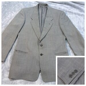 Georgio Armani Wool Blend Blazer Two Button Sport Coat‎ Few Stains Le Collezioni